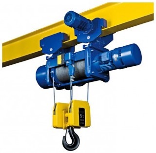 بالابر بکسلی چهار حرکت پودم بلغارستان | Podem Four Motion Wire Rope Hoist